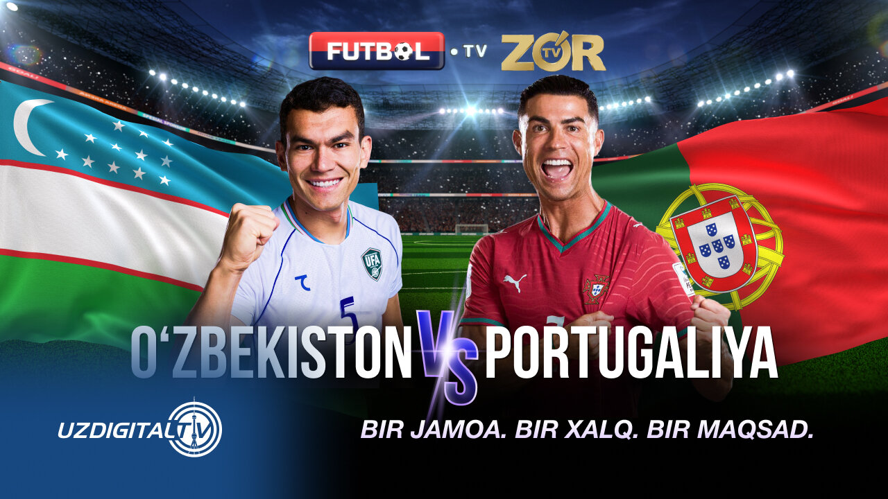⚽️ Tarixiy matchni jonli efirda o‘tkazib yubormang!