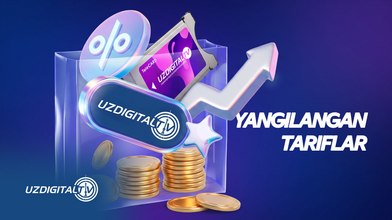 "UzDigital TV" tarif rejalarida muhim o'zgarishlar!